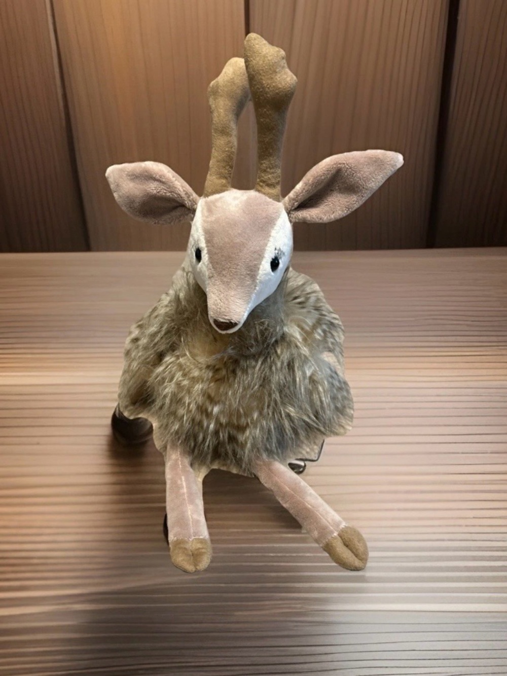 Jellycat Roxie Reindeer Tan 18" Plush Stuffed Animal Toy